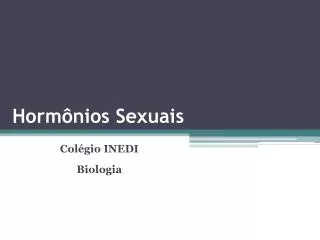 horm nios sexuais