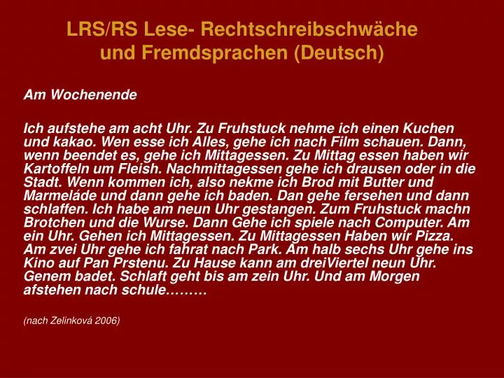 lrs rs lese rechtschreibschw che und fremdsprachen deutsch