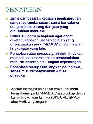 penapisan