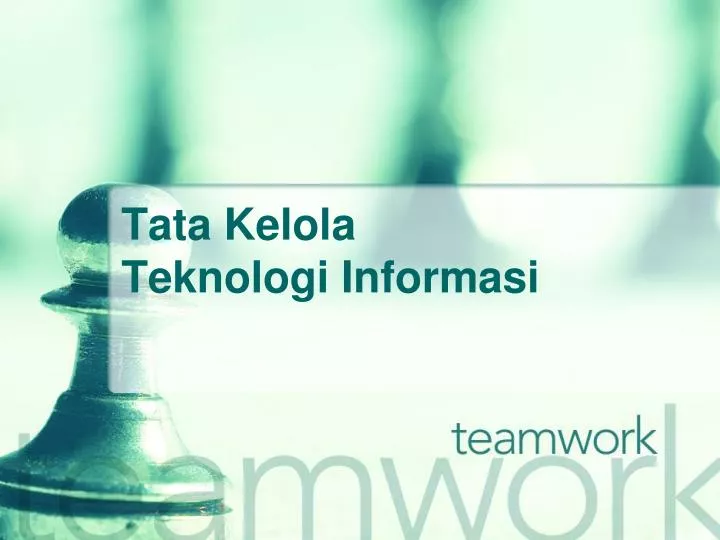 tata kelola teknologi informasi