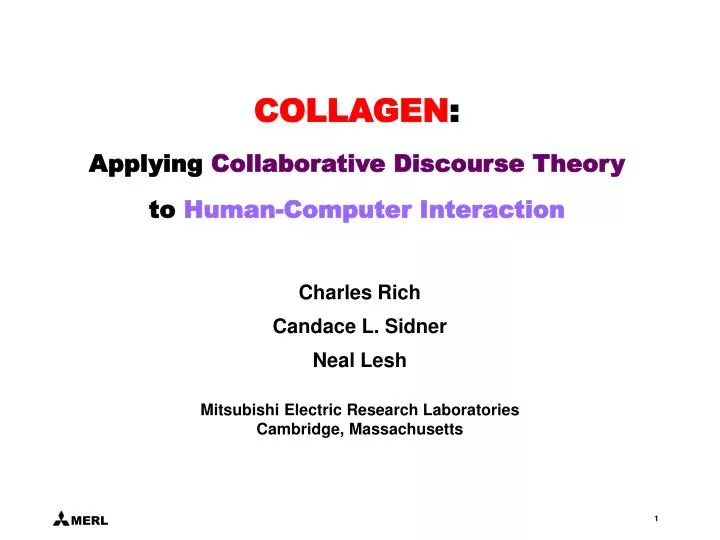 collagen applying collaborative discourse theory to human computer interaction
