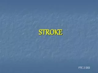 stroke