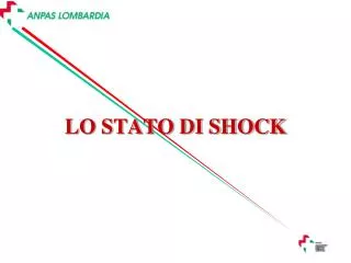 lo stato di shock