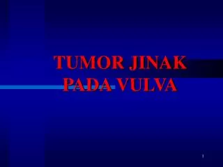 tumor jinak pada vulva