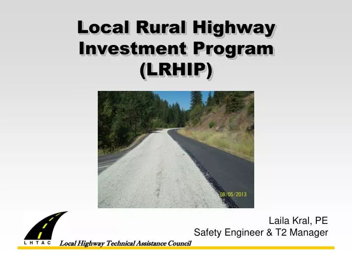 local rural highway investment program lrhip