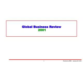 Global Business Review 2001