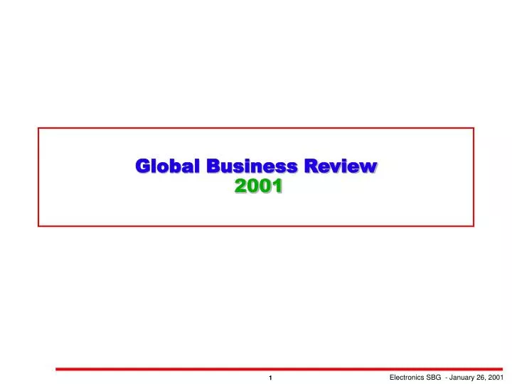 global business review 2001