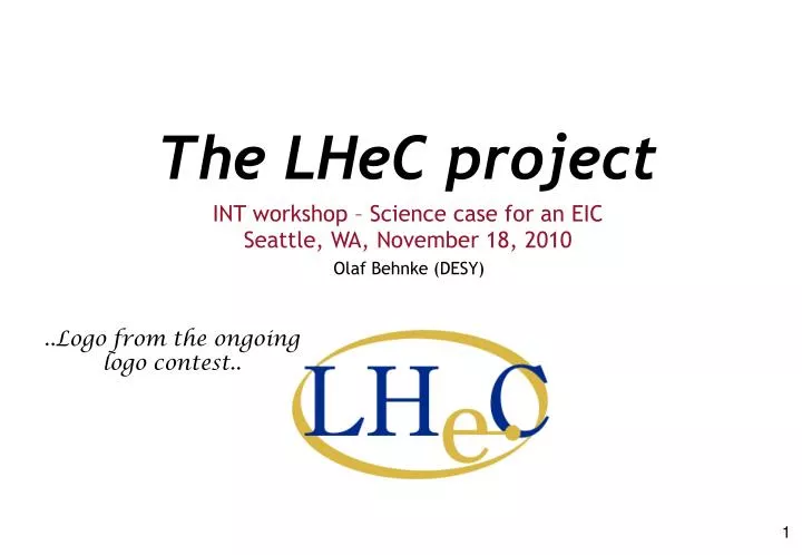 the lhec project