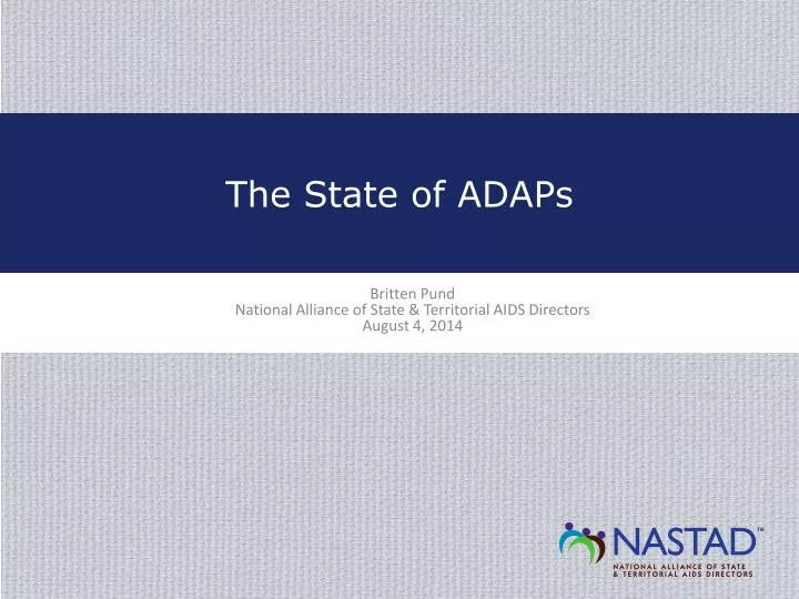 the state of adaps
