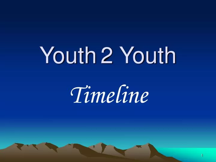 youth 2 youth