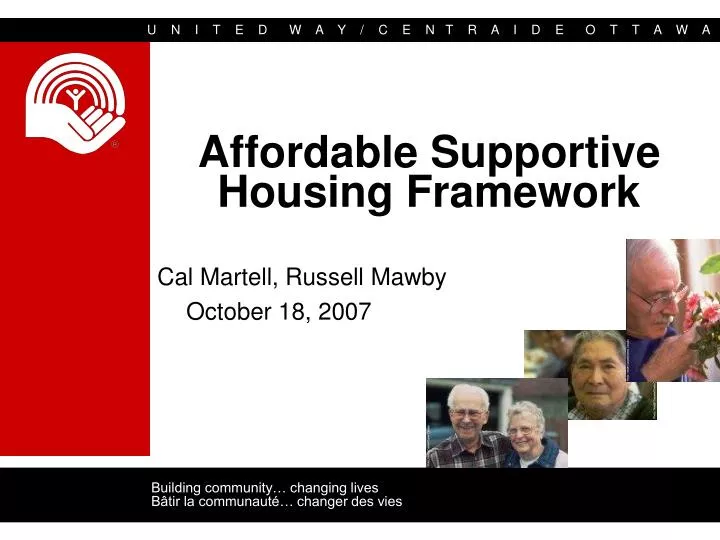 affordable supportive housing framework