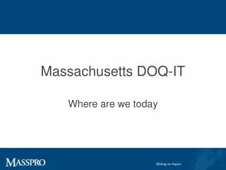 Massachusetts DOQ-IT