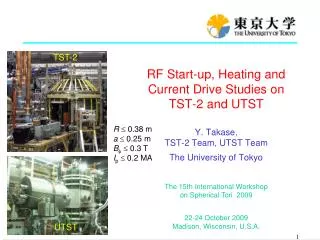 RF Start-up, Heating and Current Drive Studies on TST-2 and UTST
