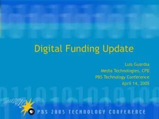 Digital Funding Update