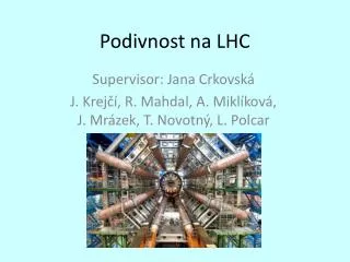 podivnost na lhc