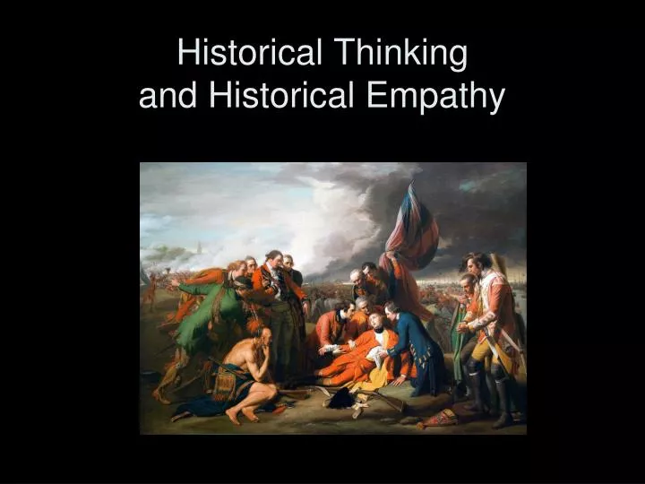historical thinking and historical empathy