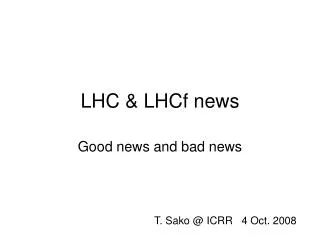 lhc lhcf news