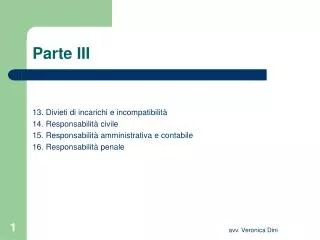 parte iii