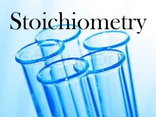 Stoichiometry