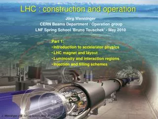 LHC : construction and operation