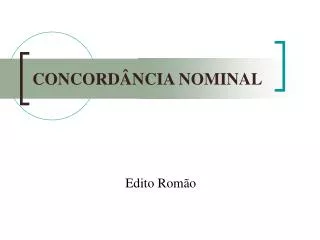concord ncia nominal