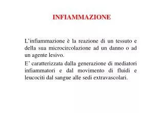 infiammazione