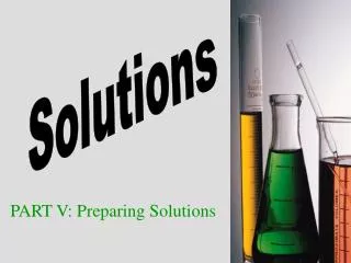 Solutions