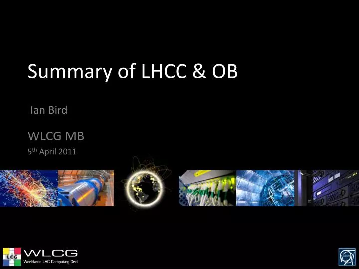 summary of lhcc ob