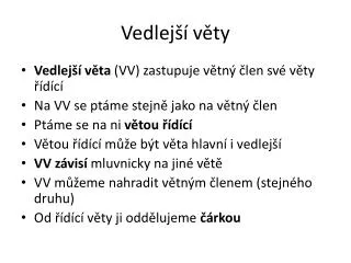 vedlej v ty