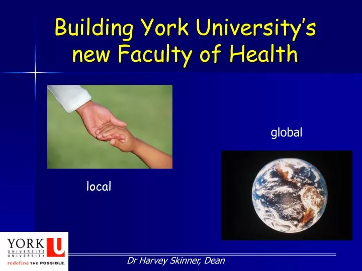 building york university s new faculty of health