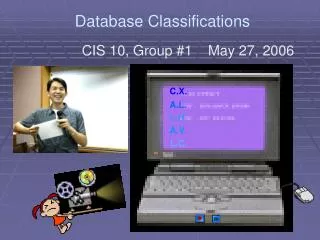 Database Classifications