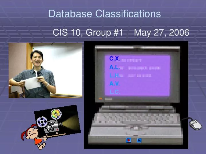 database classifications