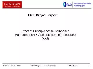 LGfL Project Report