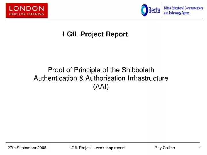 lgfl project report