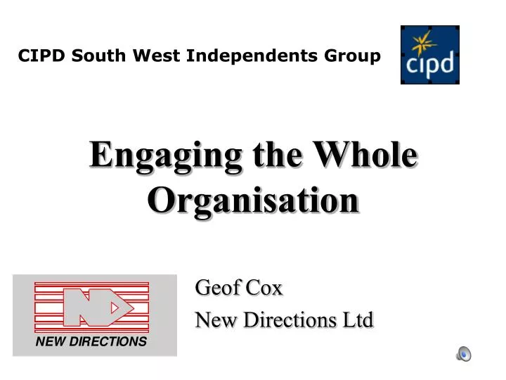 engaging the whole organisation