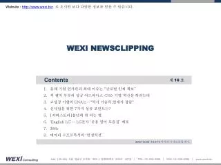 wexi newsclipping