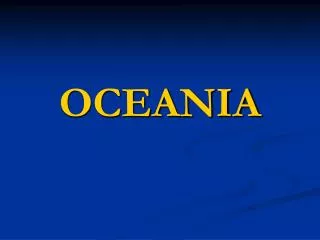 oceania