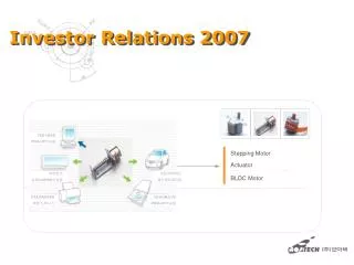 Investor Relations 2007