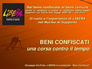 beni confiscati una corsa contro il tempo giuseppe giuffrida libera in lombardia beni confiscati