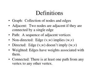 definitions