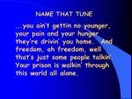 NAME THAT TUNE - slide 1