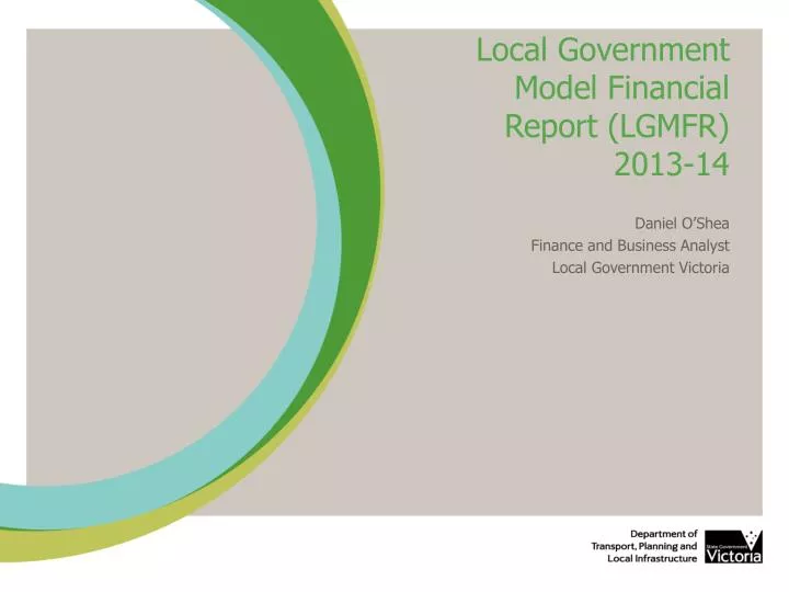 local government model financial report lgmfr 2013 14