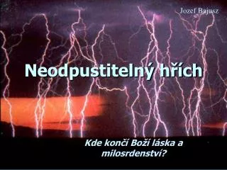 neodpustiteln h ch