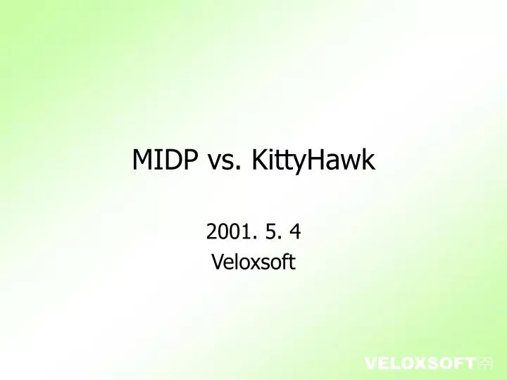 midp vs kittyhawk