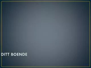 ditt boende