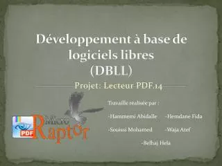 d veloppement base de logiciels libres dbll