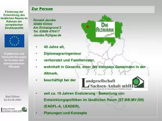 zur person