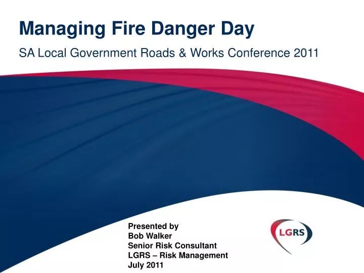 managing fire danger day