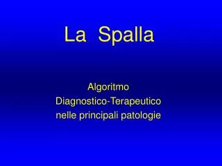 la spalla