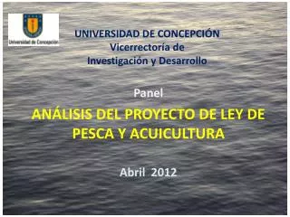 universidad de concepci n vicerrector a de investigaci n y desarrollo